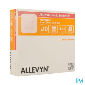 Allevyn Gentle Border Lite 5,0x 5,0cm 10 66800833