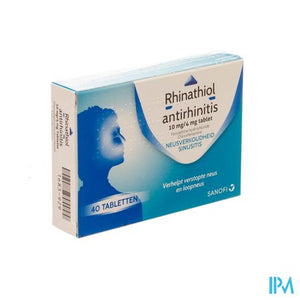 Rhinathiol Antirhinitis Tabl 40