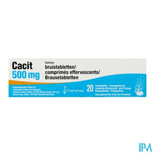 Afbeelding in Gallery-weergave laden, Cacit 500 Bruistabletten Tube 20x500mg
