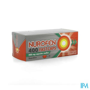 Nurofen 400 Fastcaps 400mg Pi Pharma Caps 30 Pip