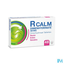 Load image into Gallery viewer, R Calm Dimenhydrinate 48 Tabl/comp
