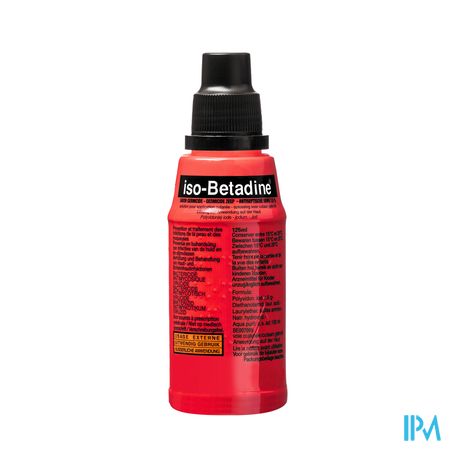 Iso Betadine Germicide Zeep 7,5% 125ml Nf