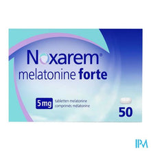 Afbeelding in Gallery-weergave laden, Noxarem Melatonine Forte 5mg Tabl 50
