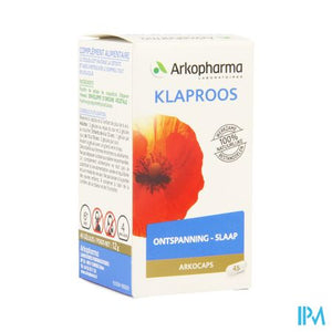 Arkocaps Klaproos Plantaardig 45