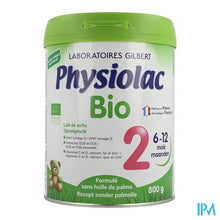 Afbeelding in Gallery-weergave laden, Physiolac Bio 2 Poedermelk Nf 800g
