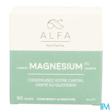 Afbeelding in Gallery-weergave laden, Alfa Magnesium + Vit B6 V-caps 90

