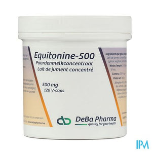 Equitonine V-caps 120x500mg Deba