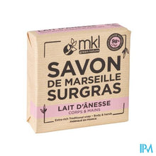 Afbeelding in Gallery-weergave laden, Mkl Overvet Marseille Zeep Ezelinnenmelk 100g
