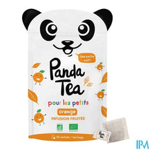 Load image into Gallery viewer, Panda Tea Infusie Kinderen Sinaasappel 28 Days 42g

