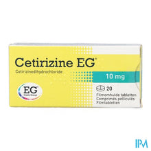 Afbeelding in Gallery-weergave laden, Cetirizine EG          Tabl 20X10Mg
