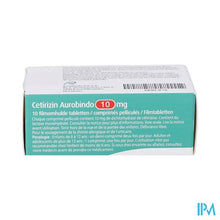 Afbeelding in Gallery-weergave laden, Cetirizin Aurobindo 10mg Filmomh Tabl 10
