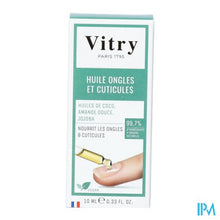 Load image into Gallery viewer, Vitry Natuurlijke Olie Nagels & Nagelriem 10ml
