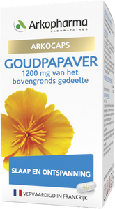 Arkocaps Goudpapaver Plantaardig 45