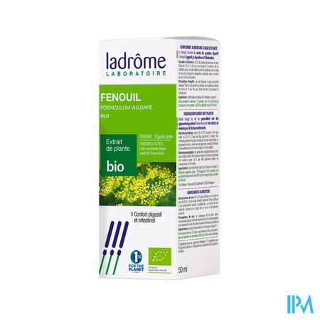 Ladrome Foeniculum Vulgare/venkel 50ml