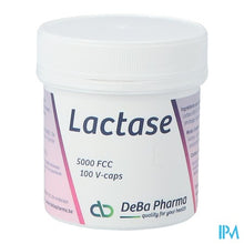 Afbeelding in Gallery-weergave laden, Lactase 5000 Fcc V-caps 100 Deba
