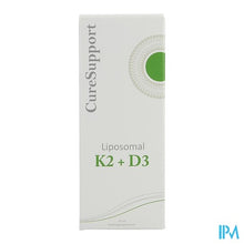 Afbeelding in Gallery-weergave laden, Curesupport Liposomal K2 + D3 60ml

