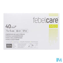Afbeelding in Gallery-weergave laden, Febelcare Med1 Steriele Gaaskompres 5,0x5,0cm 40x1
