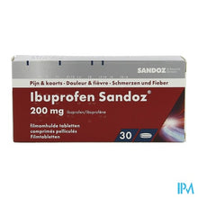 Afbeelding in Gallery-weergave laden, Ibuprofen Sandoz 200mg Filmomh Tabl 30
