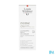 Afbeelding in Gallery-weergave laden, Widmer Remederm Lichaamsmelk 5 % Ureum Zonder Parfum 200ml
