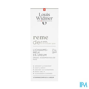 Widmer Remederm Lichaamsmelk 5 % Ureum Zonder Parfum 200ml