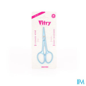Babyschaar Inox Blauw / Roos