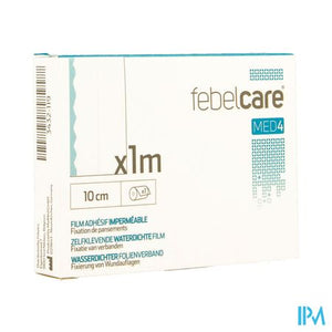Febelcare Med4 Film Zelfklevend Wtp 10cm 1m 1
