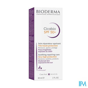 Bioderma Cicabio Spf50+ Cr Verzacht. Herstel. 30ml