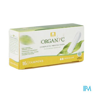 Organyc Tampon Regular Bio Katoen 16