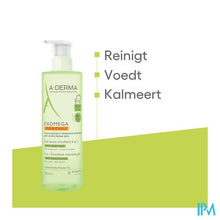 Afbeelding in Gallery-weergave laden, Aderma Exomega Control Reinigingsgel 2in1 500ml
