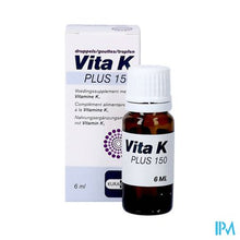 Afbeelding in Gallery-weergave laden, Vita K Plus 150 Druppels Fl 6ml
