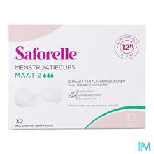 Afbeelding in Gallery-weergave laden, Saforelle Menstruatiecups Pack Comfort 12h T2
