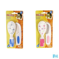 Nuby Kam & Borstel Set - 3m+