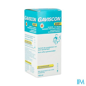 Gaviscon Baby Susp Voor Oraal Gebruik 150ml