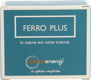 Natural Energy Ferro Plus Caps 30