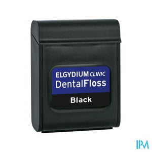 Elgydium Clinic Dental Floss Black 50m