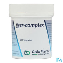 Load image into Gallery viewer, Ijzer Complex Vegetat. Caps 60x25mg Deba
