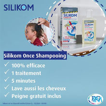 Load image into Gallery viewer, Silikom Once Shampoo A/Luizen A/Neten        200Ml
