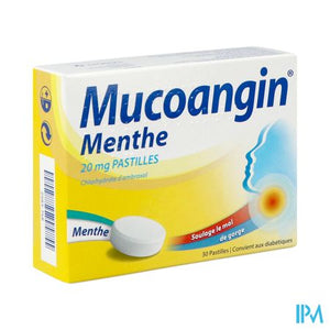 Mucoangin Munt Zuigtabletten 30x20mg