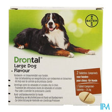 Load image into Gallery viewer, Drontal Large Dog Flavour Tabl 2
