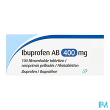 Afbeelding in Gallery-weergave laden, Ibuprofen AB 400mg Filmomh Tabl 100
