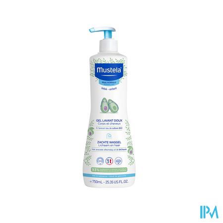 Mustela Pn Wasgel Zacht 750ml