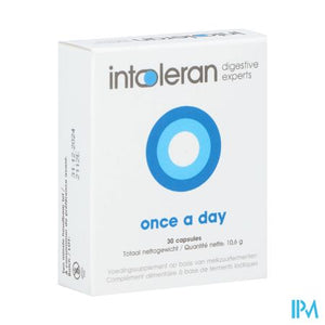 Intoleran Once A Day Caps 30