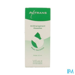Axitrans Roller Gevoelige Huid A/transpirant 20ml