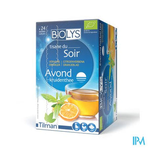 Biolys Citroenverbena Oranjeblad Sach 24