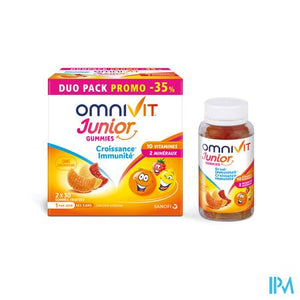 Omnivit Junior Gummies Duopack -35%