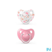 Afbeelding in Gallery-weergave laden, Suavinex Memories Soother Sil Flat +18m Pink Duo
