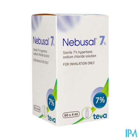 Nebusal 7% Nacl Amp 60x4ml