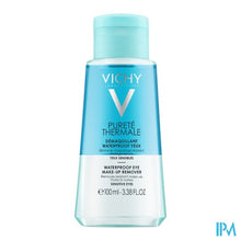 Load image into Gallery viewer, Vichy Pt Waterproof Oogmake Up Remover 100ml
