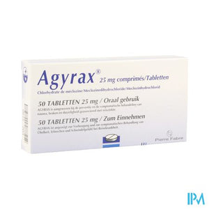 Agyrax 25mg Comp 50