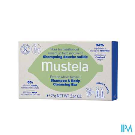 Mustela Fam Solide Douche Sh 75g